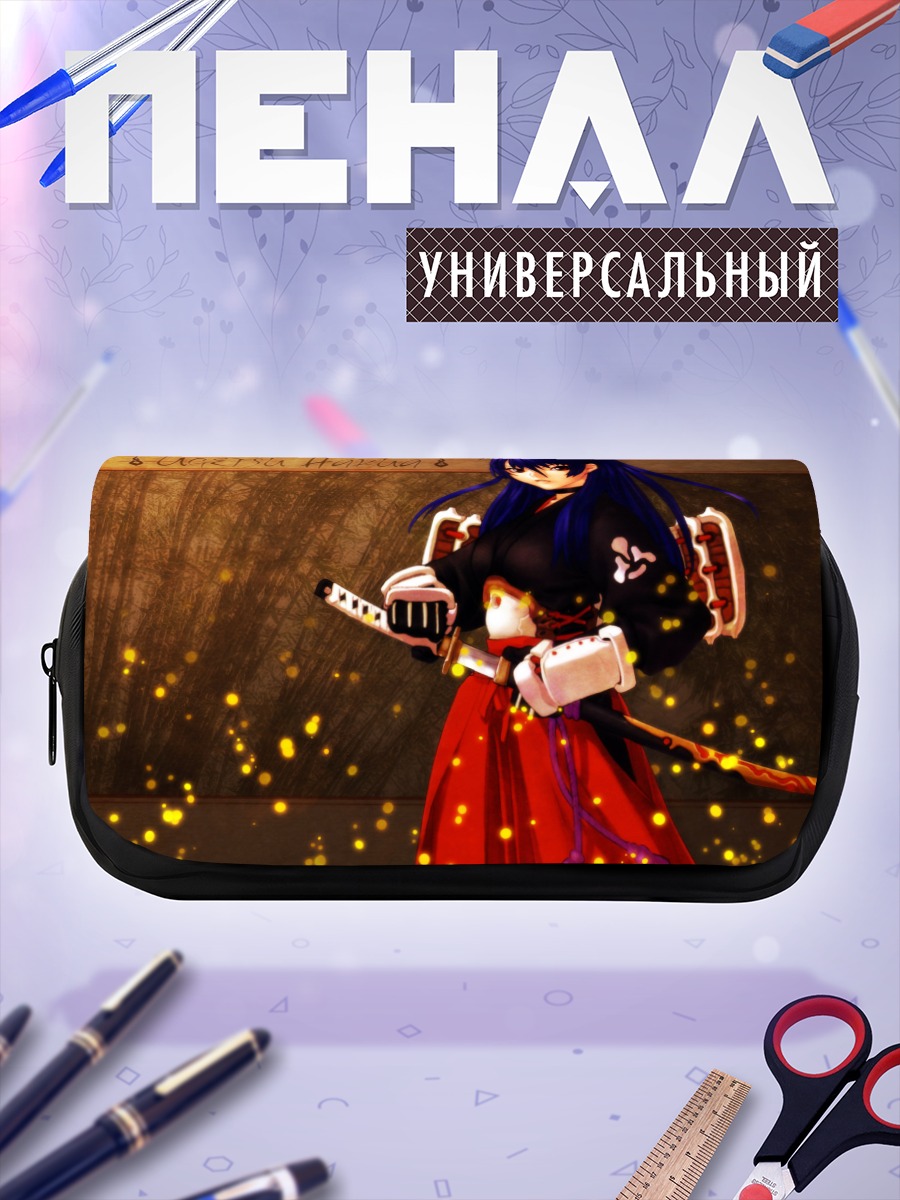 Пенал-косметичка Хазуки Угэру с катаной