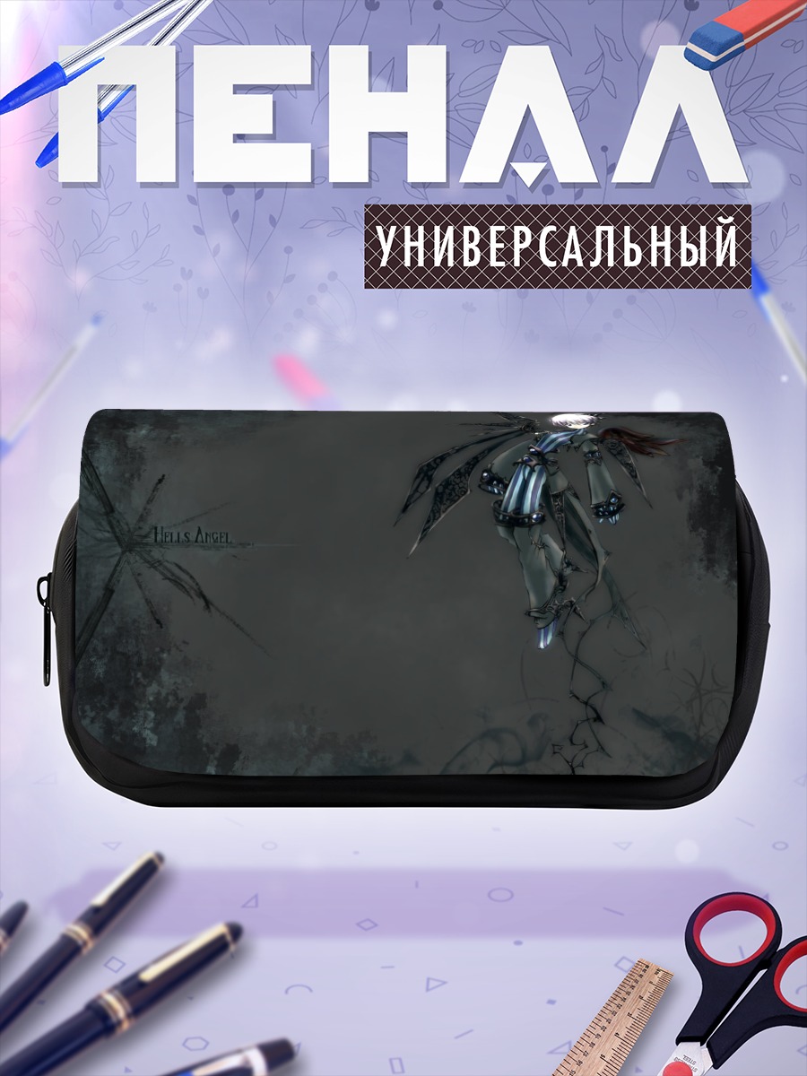 Пенал-косметичка Мику Хацунэ темный ангел