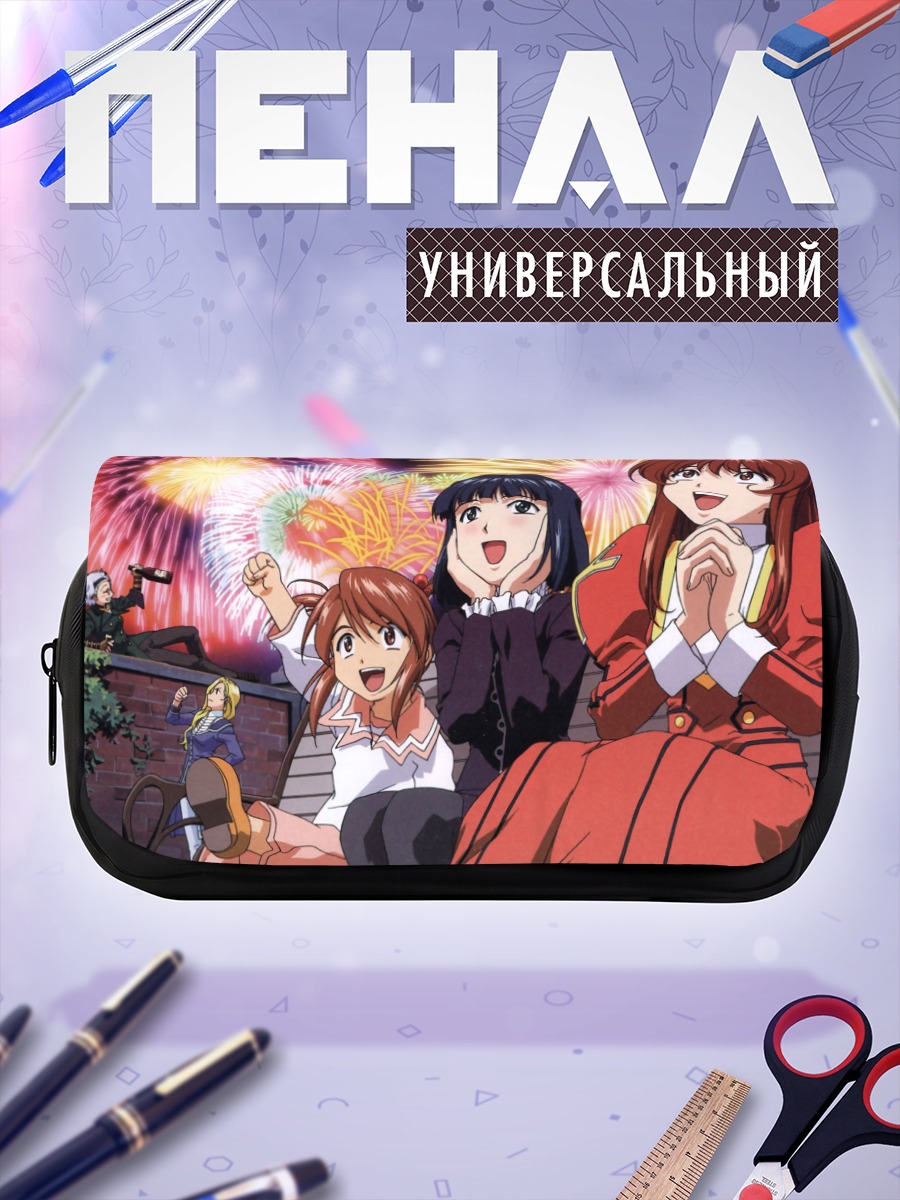 Пенал-косметичка Сакура Тайсен и фейерверки