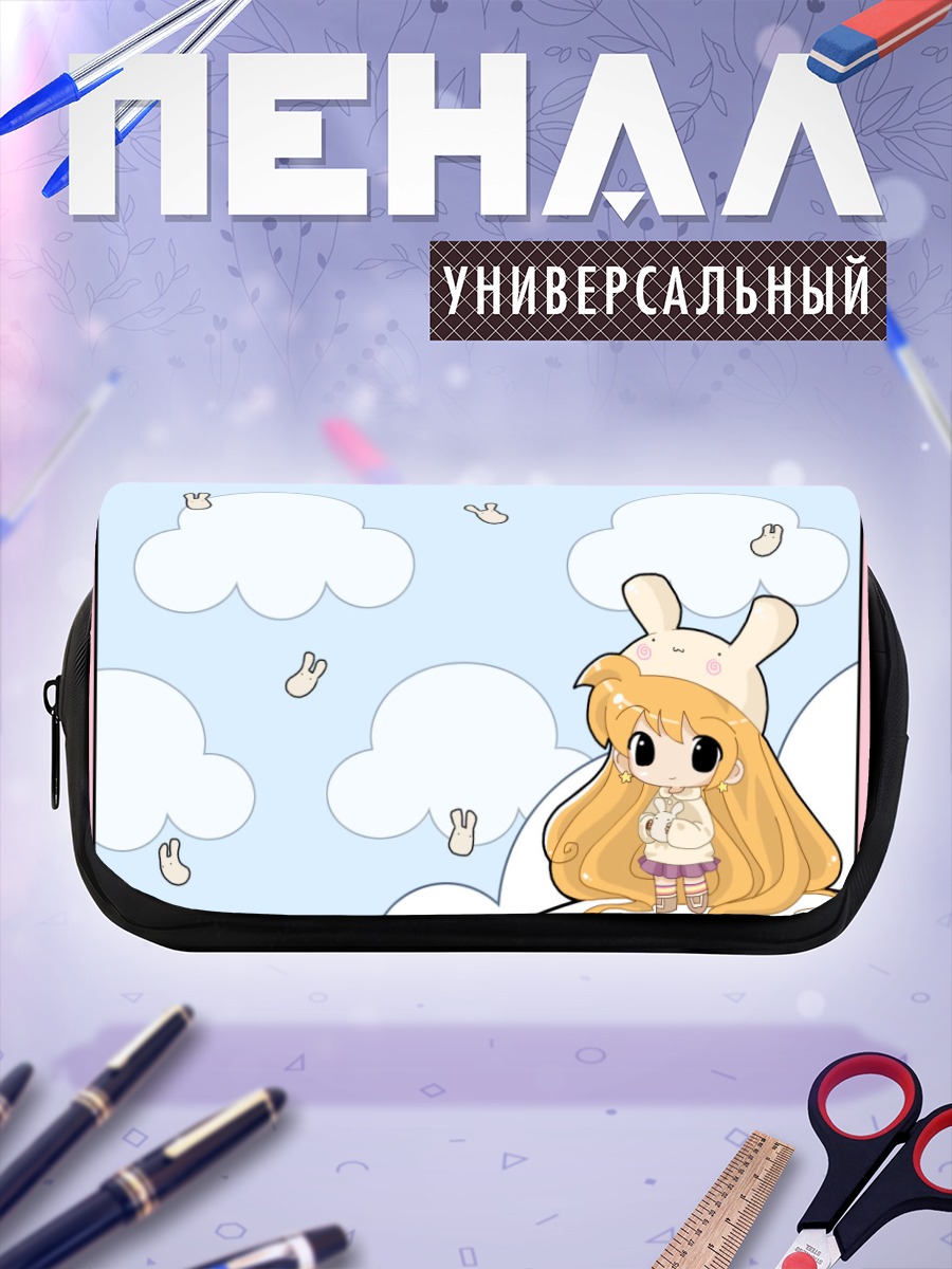 Пенал-косметичка Девочка в костюме зайчика