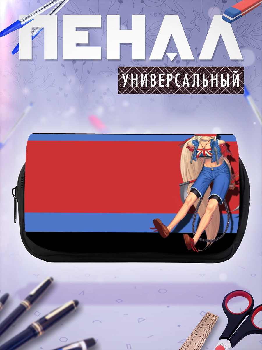 Пенал-косметичка Мику Хацунэ в красном