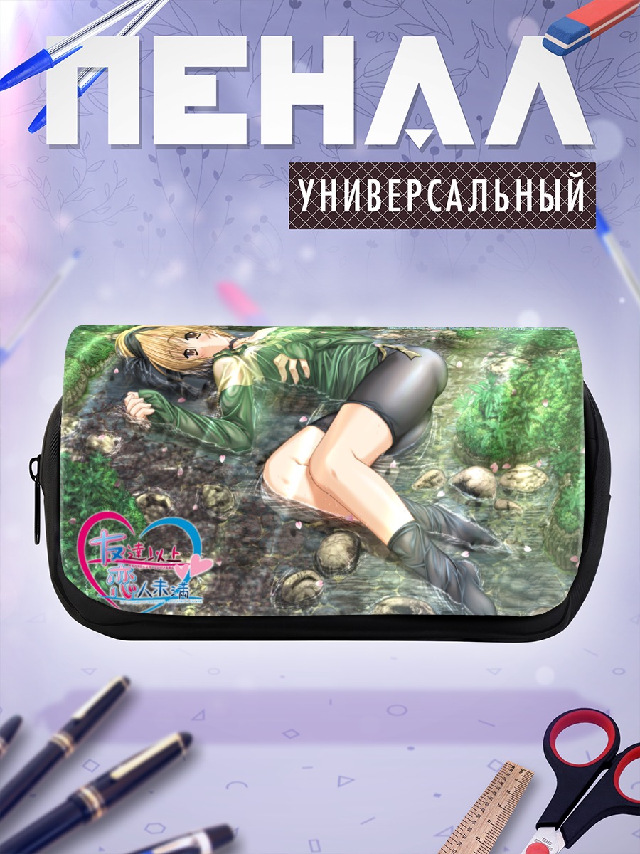 Пенал-косметичка Девушка в ручье