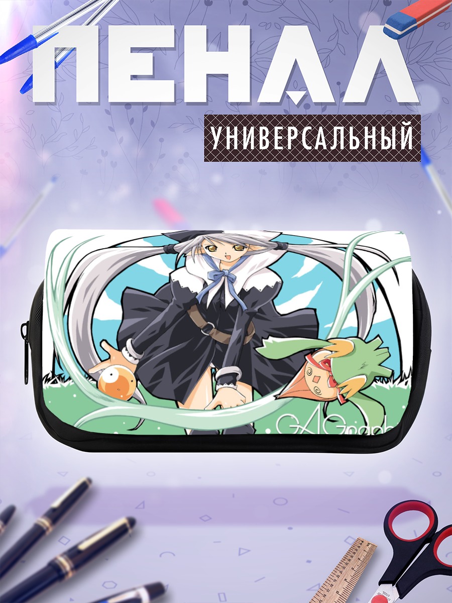 Пенал-косметичка Девушка с ушками
