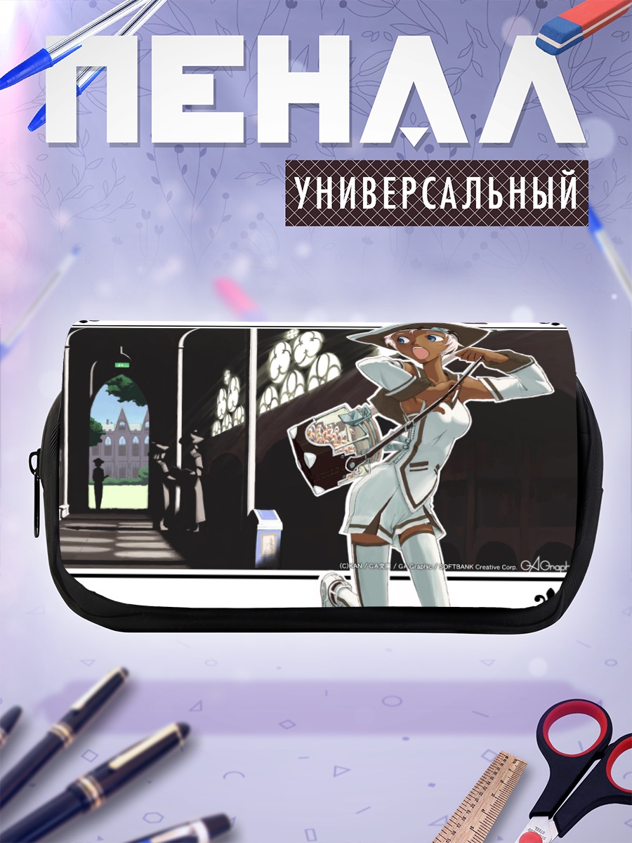 Пенал-косметичка Девушка в форме