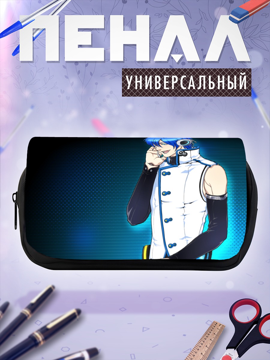Пенал-косметичка Кайто в наушниках
