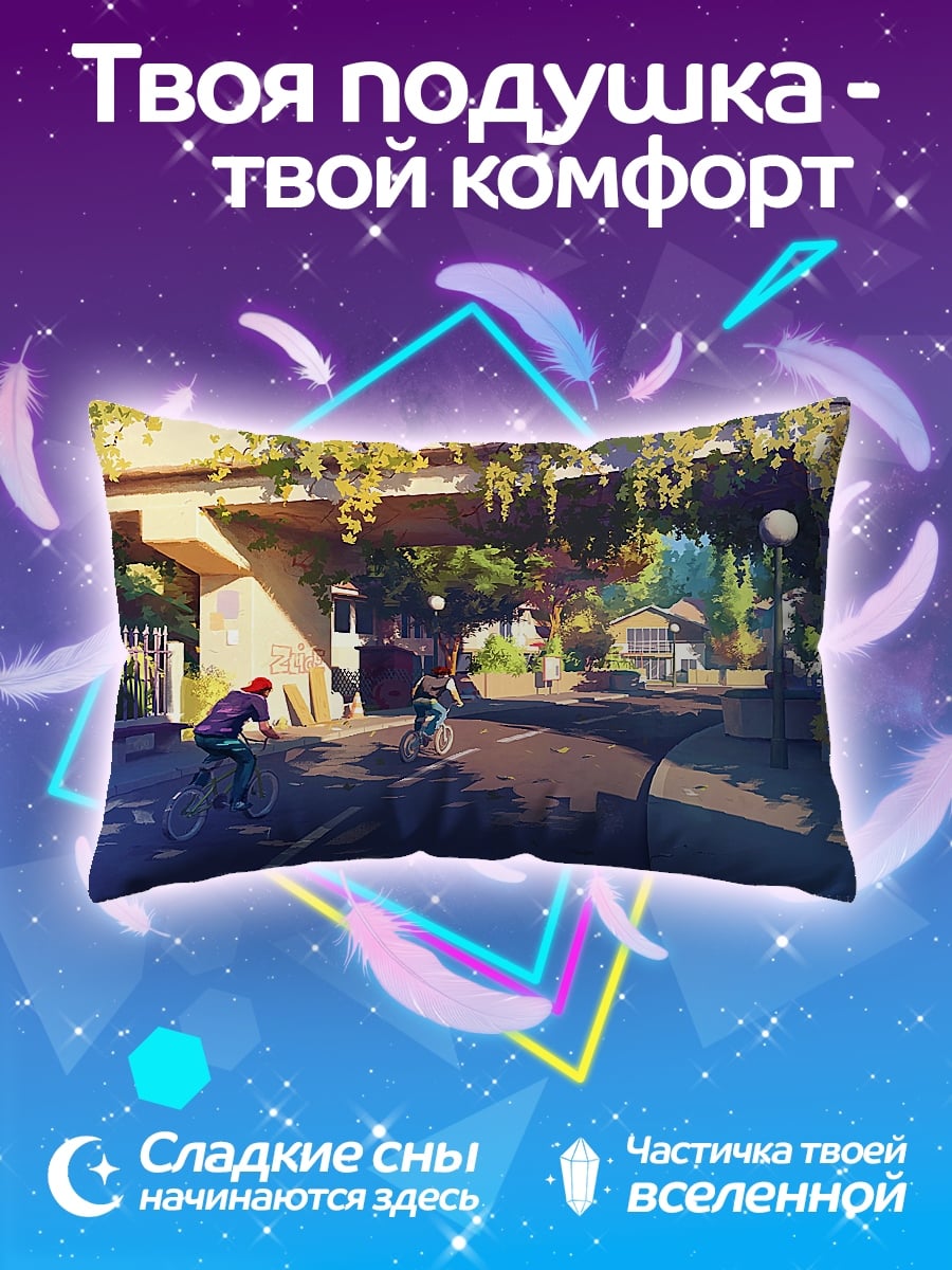 Подушка Летний велопробег