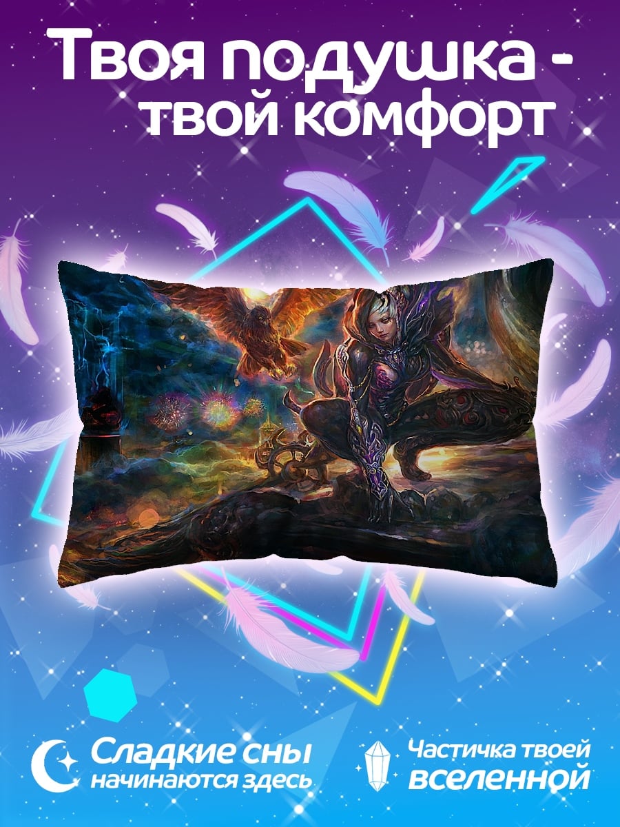 Подушка Воин с орлом