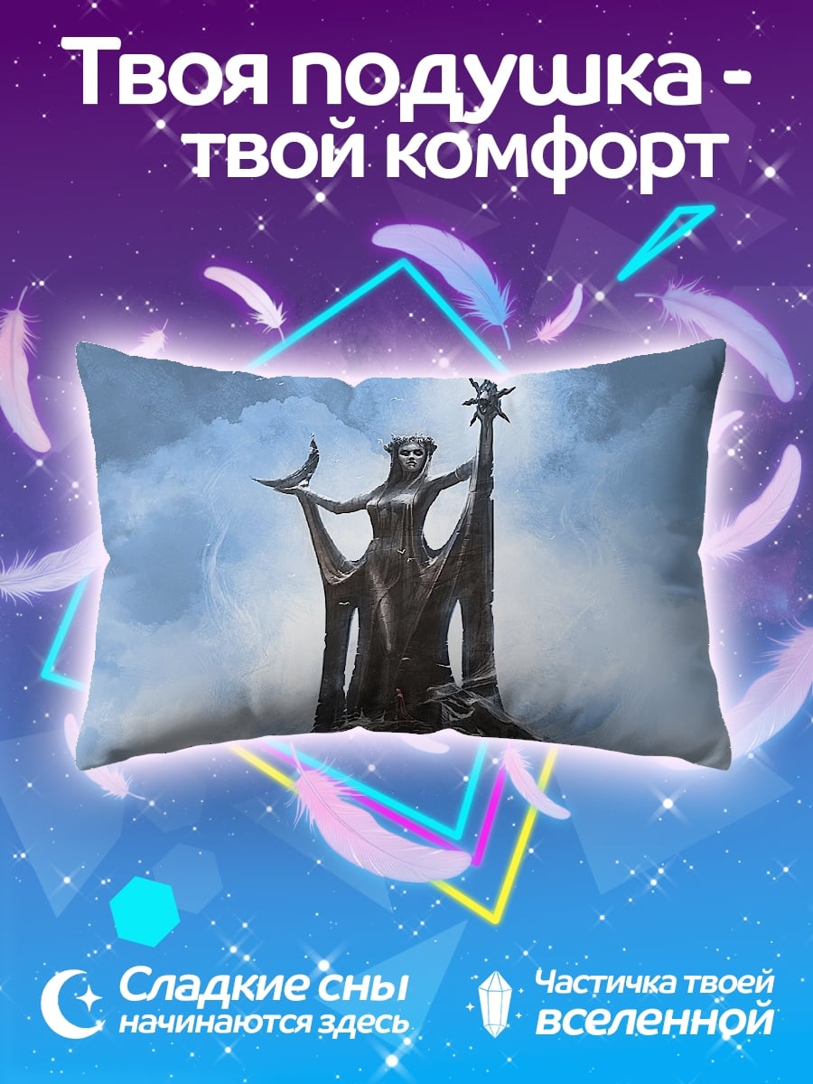 Подушка статуя богини