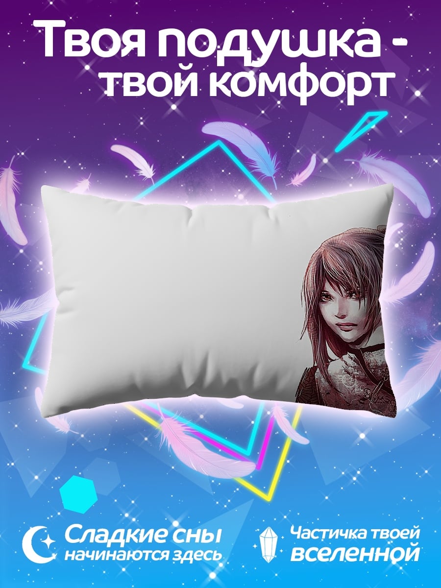 Подушка Аниме девушка