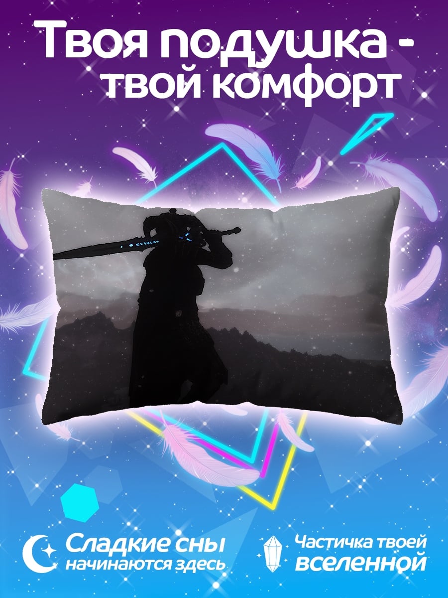 Подушка воин с мечом