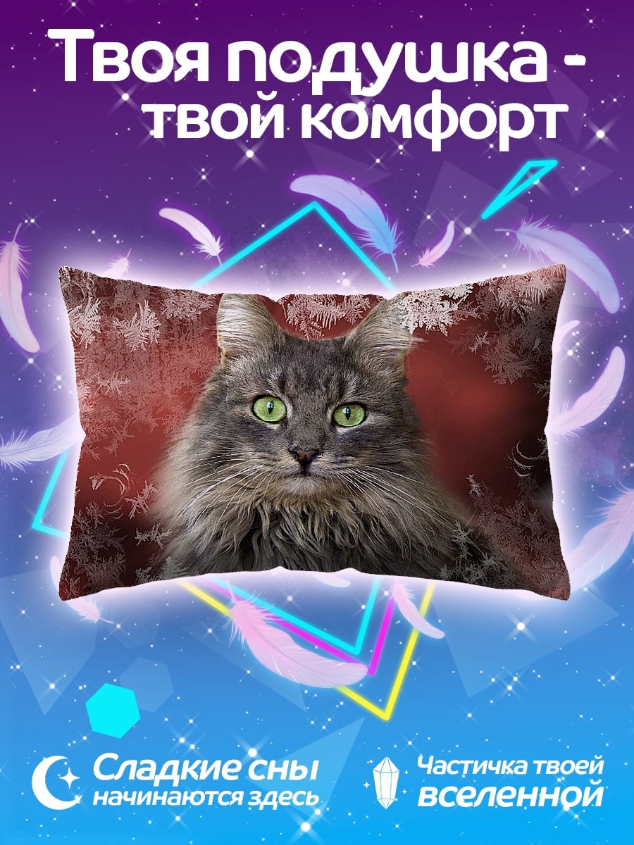 Подушка Пушистый кот