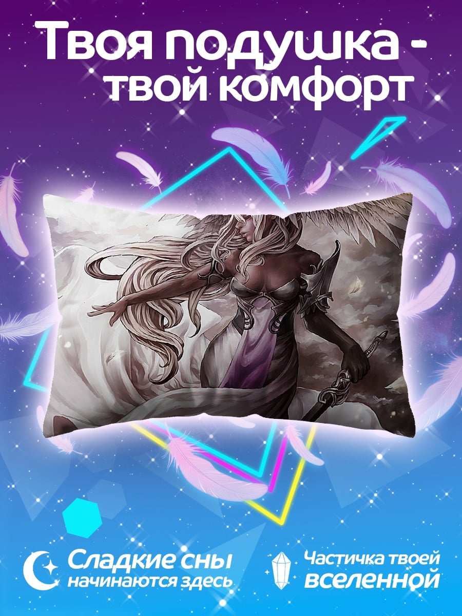 Подушка Ангел с мечом
