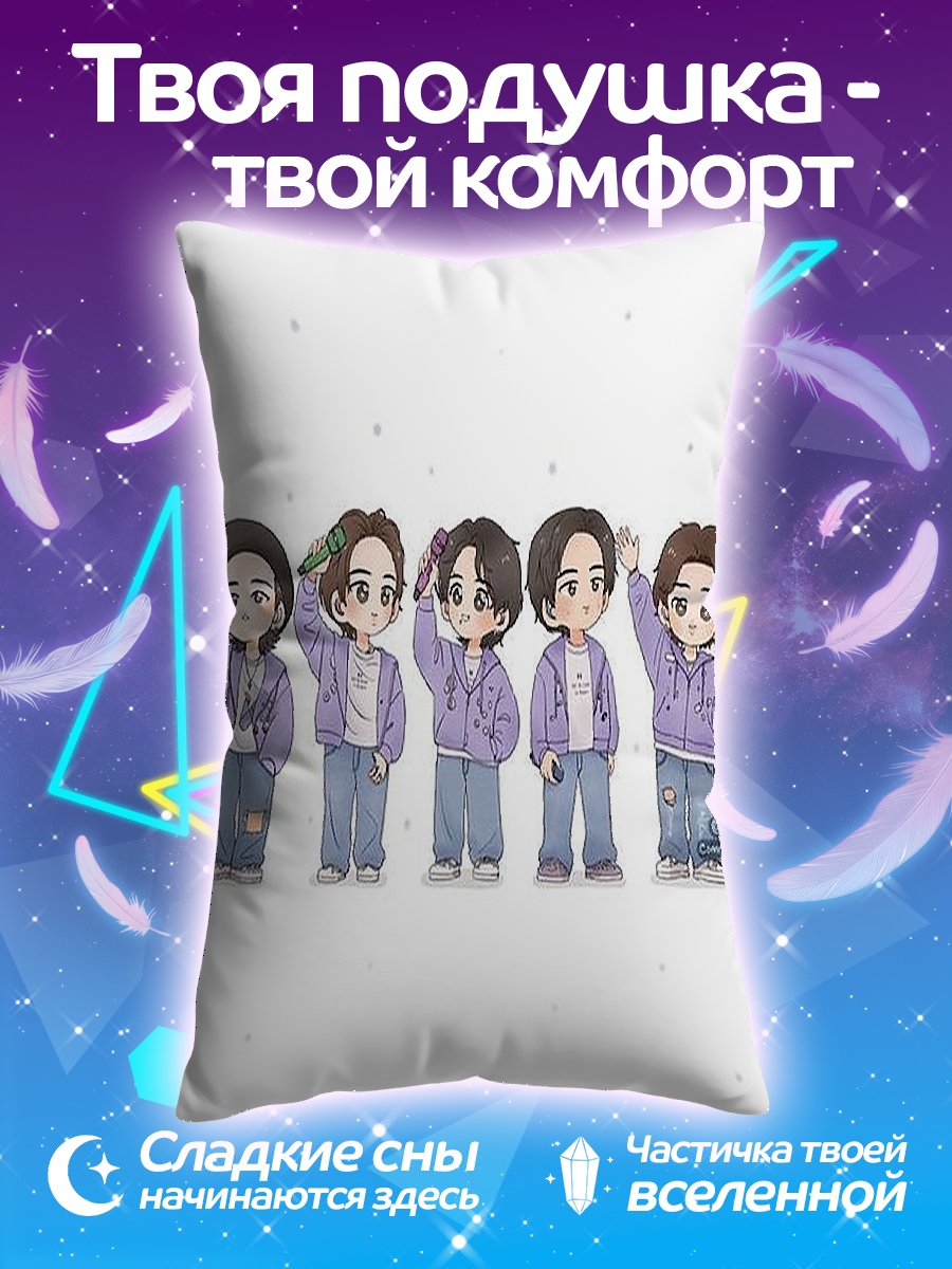 Подушка Чиби группа