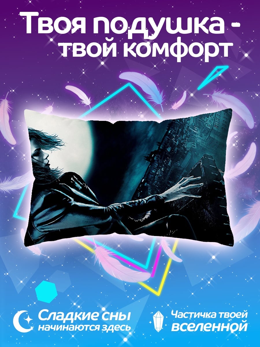 Подушка Девушка в синем