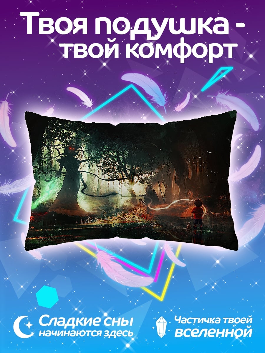 Подушка темный лес магия