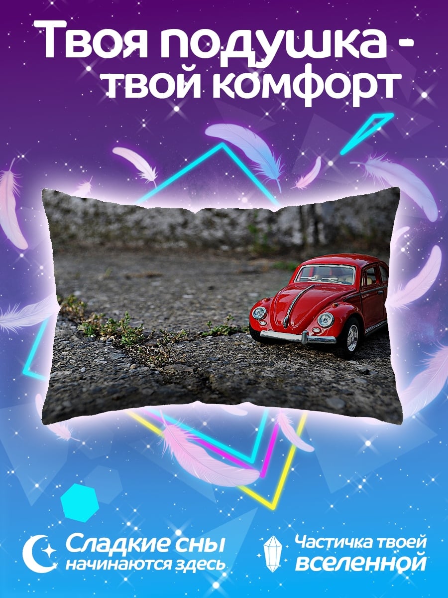 Подушка красный жук