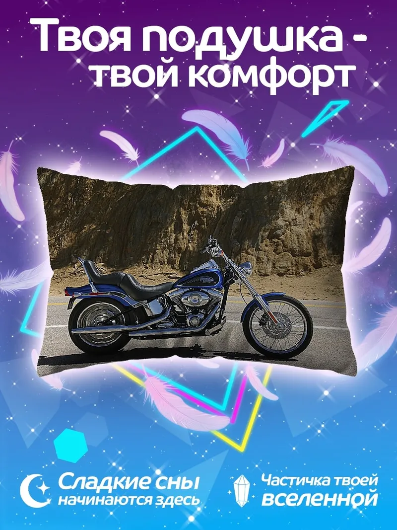 Подушка Чоппер на дороге