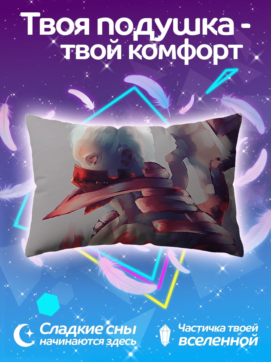 Подушка Киберпанк воин