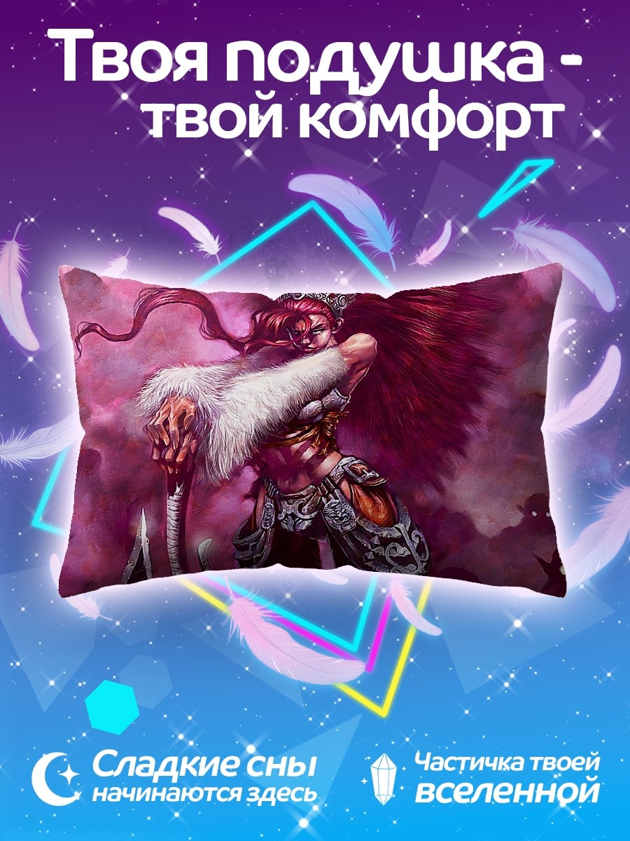 Подушка воительница с топором