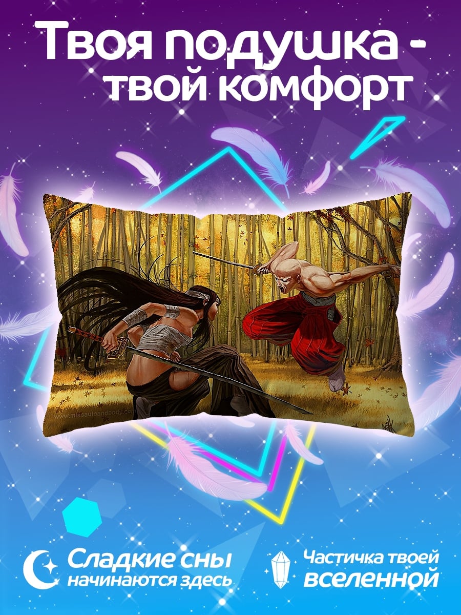 Подушка Битва самураев