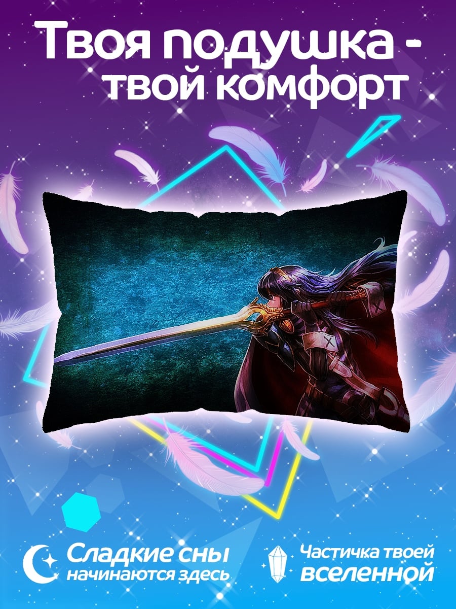 Подушка воин с мечом