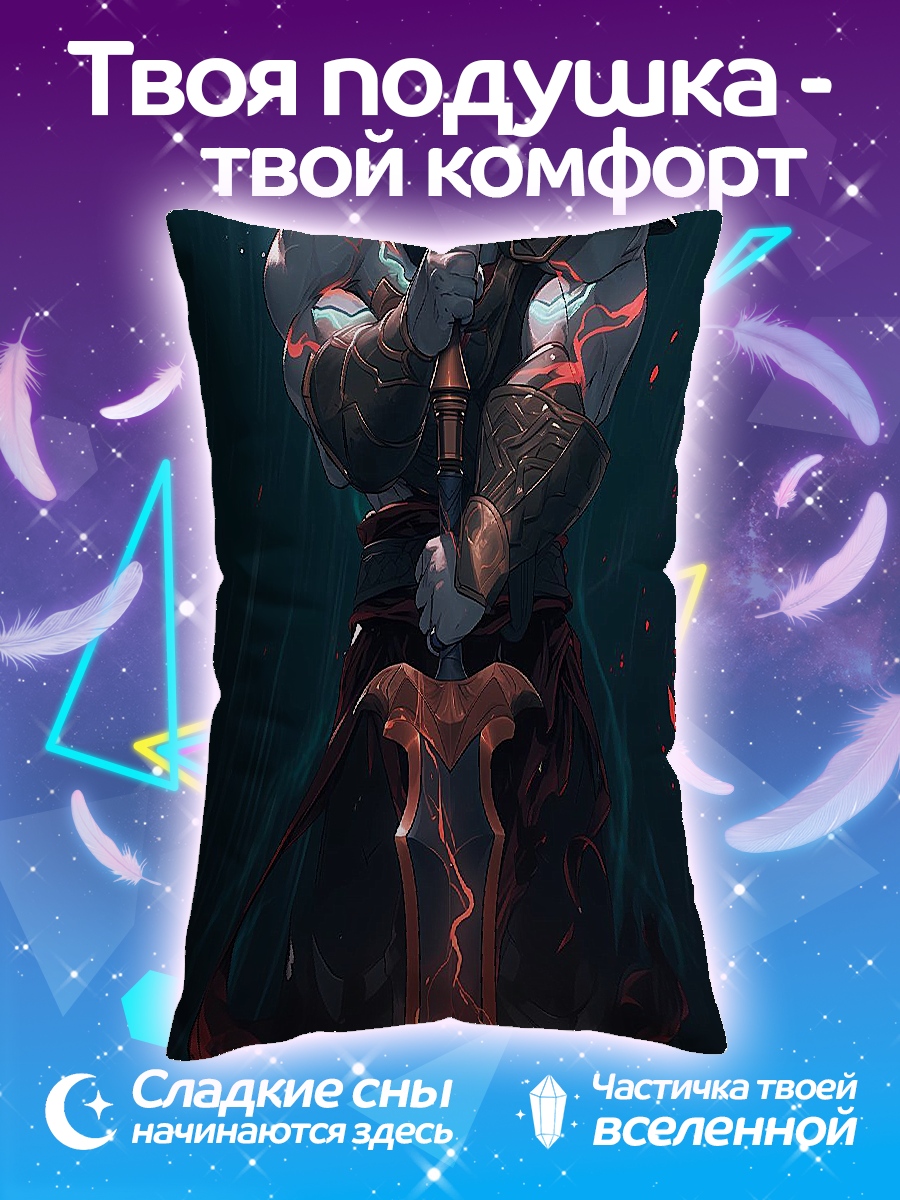 Подушка Воин с мечом
