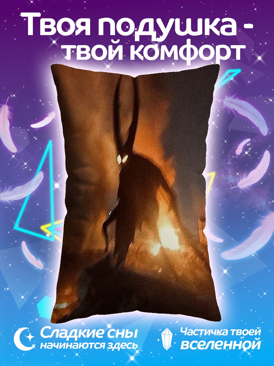 Подушка Демон в огне