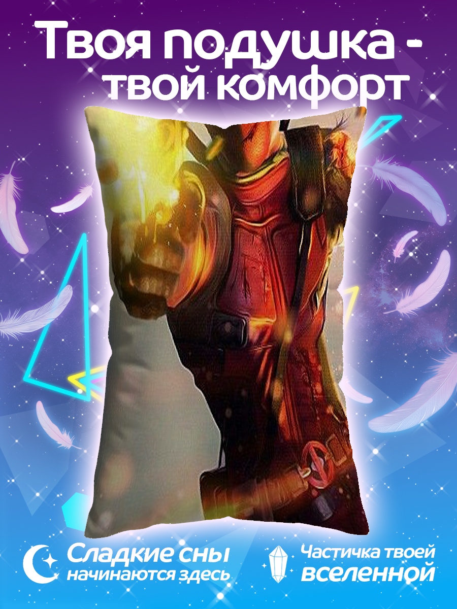 Подушка Дэдпул стреляет