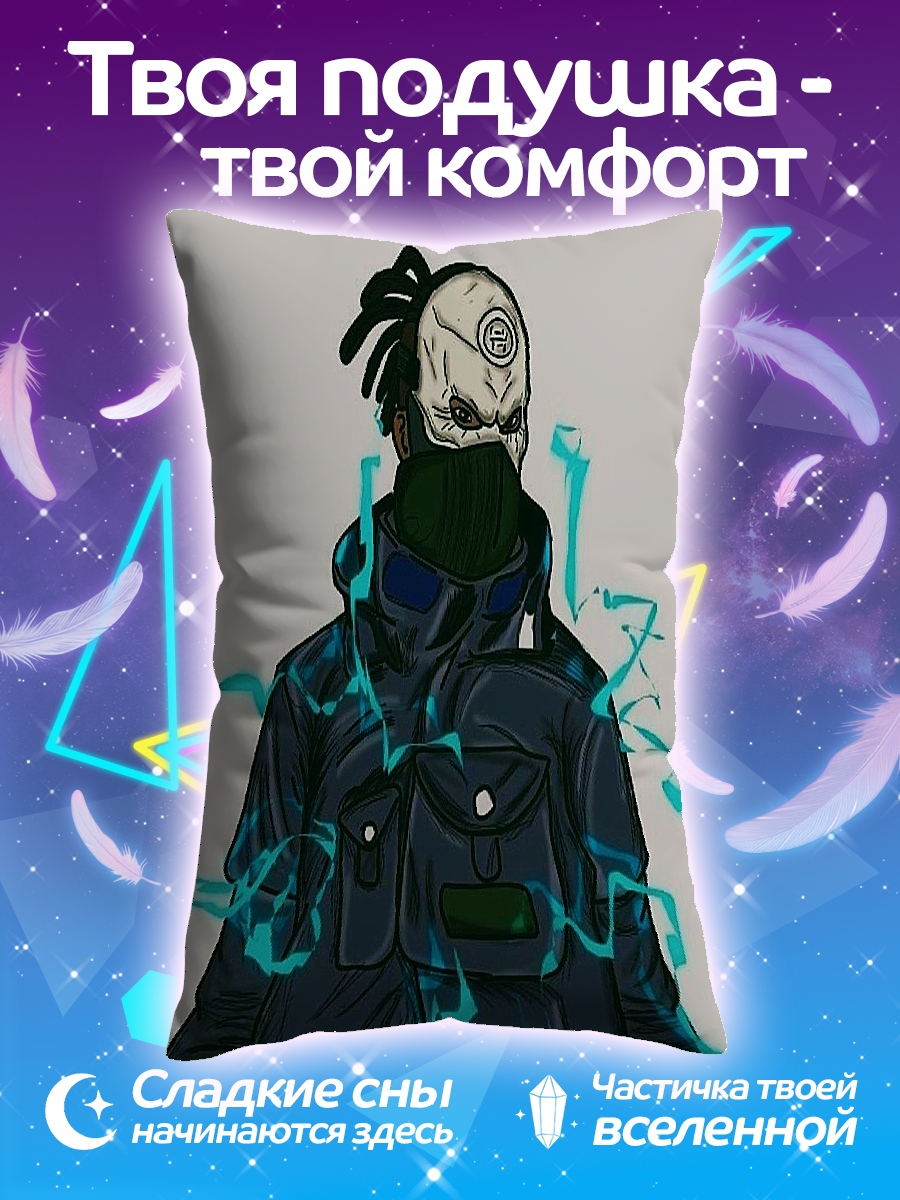 Подушка Девушка в худи