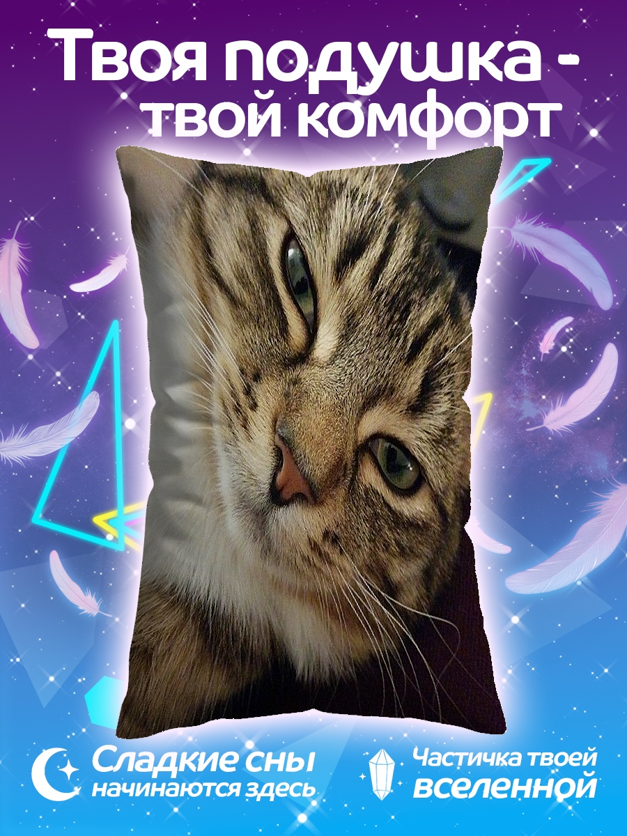 Подушка Ленивый кот