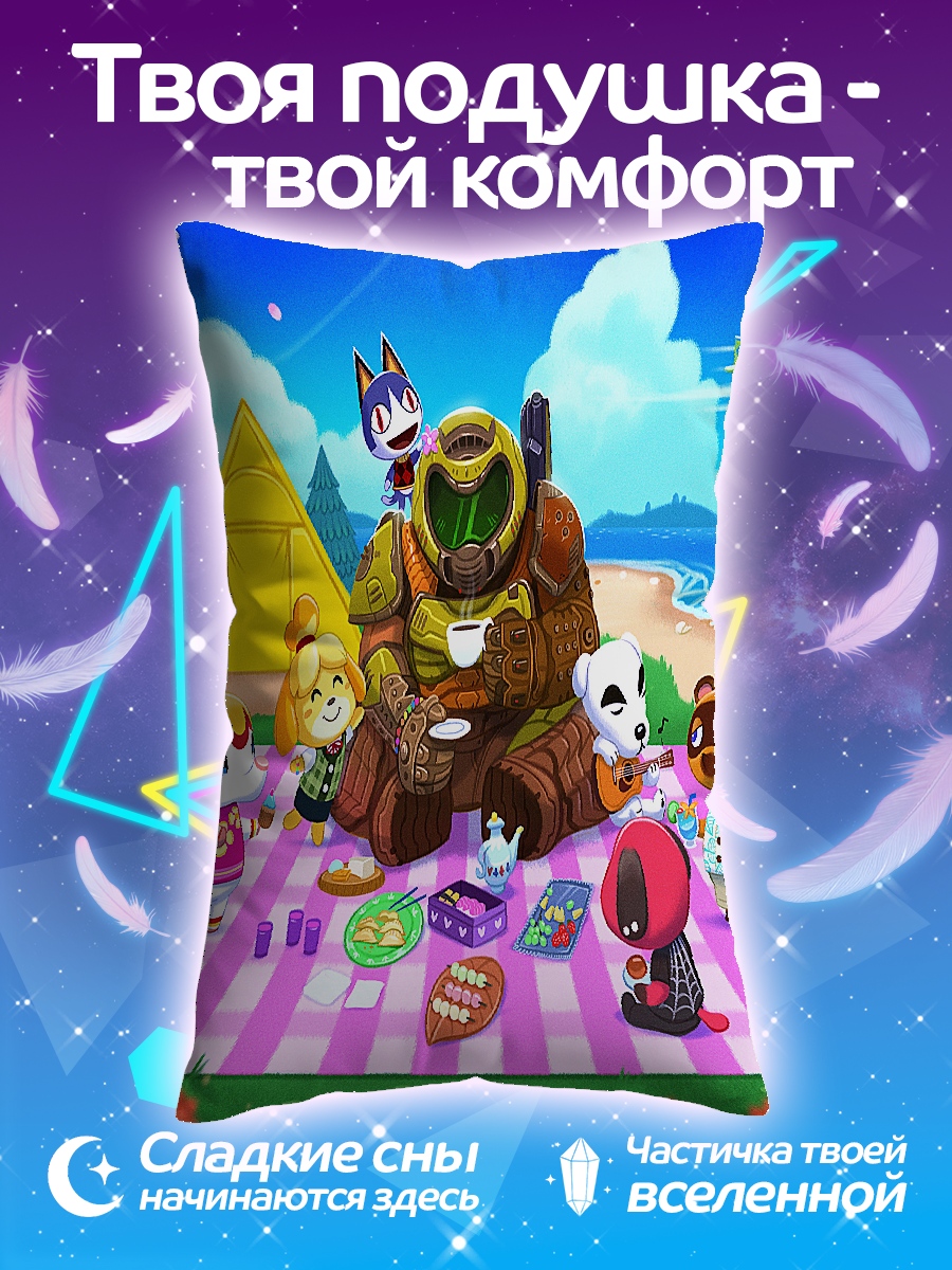 Подушка Пикник с Думом
