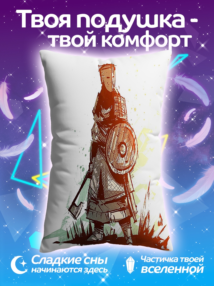 Подушка Воин с топором