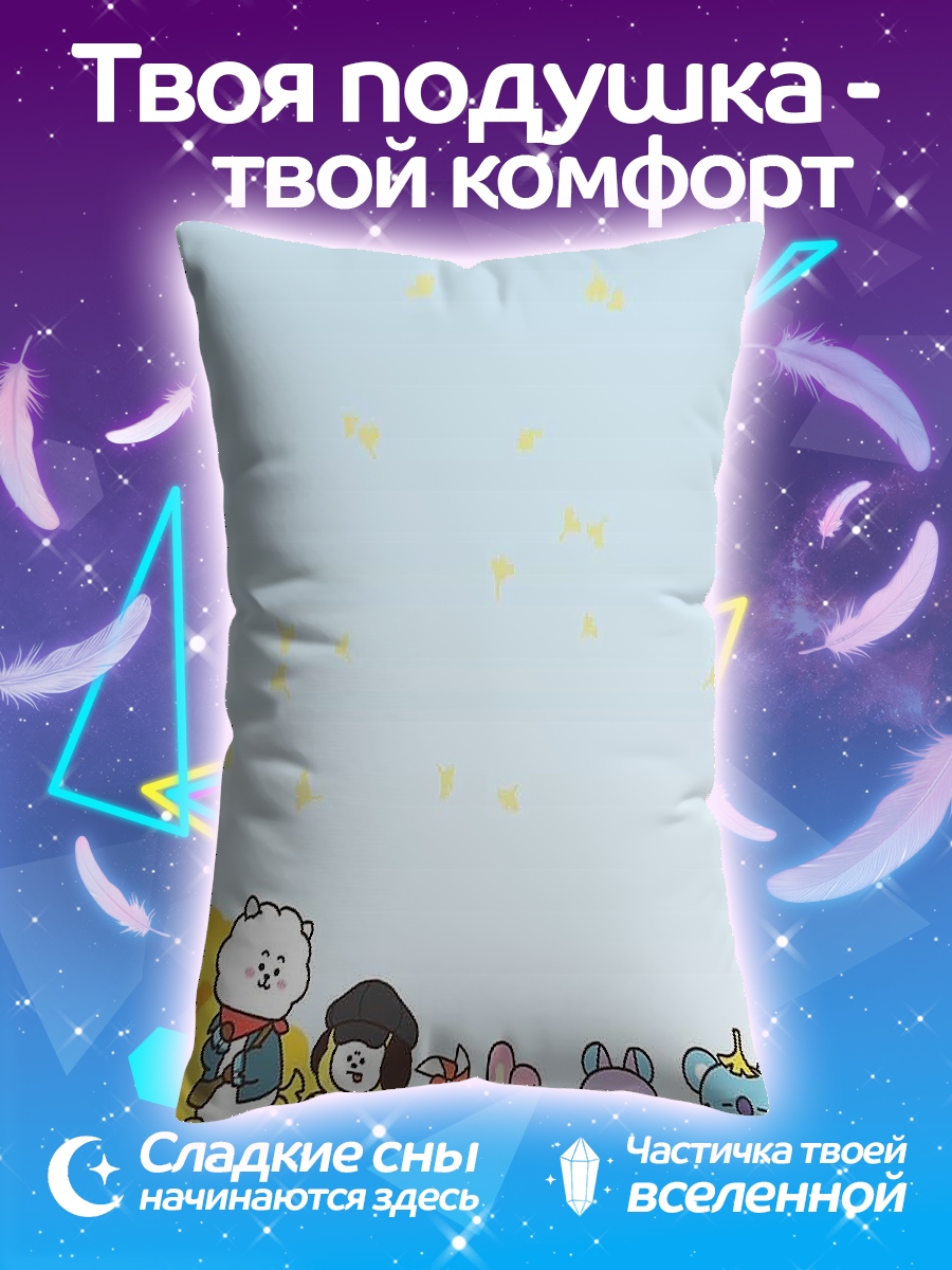 Подушка BT21 осенью