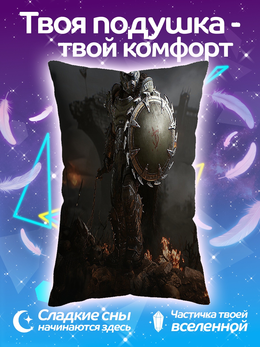 Подушка Воин с щитом