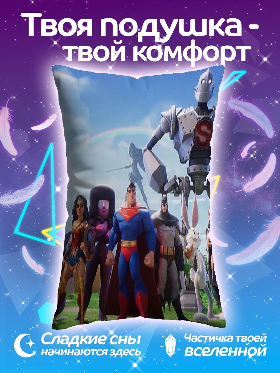 Подушка Герои DC и Marvel