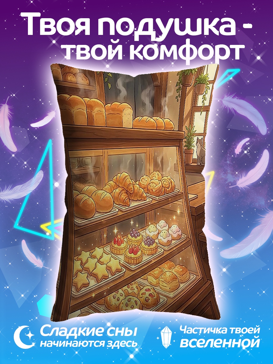Подушка Пекарня с выпечкой