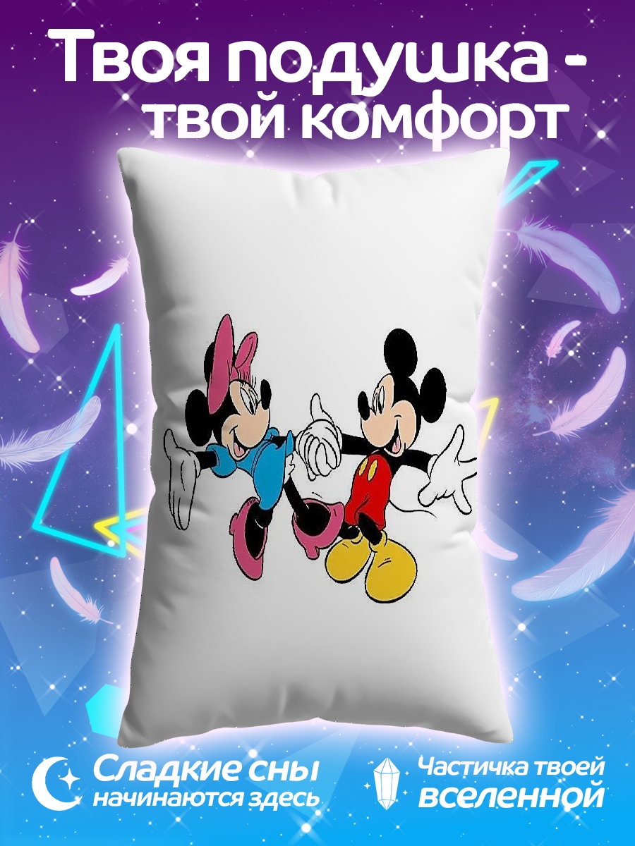 Подушка Микки и Минни