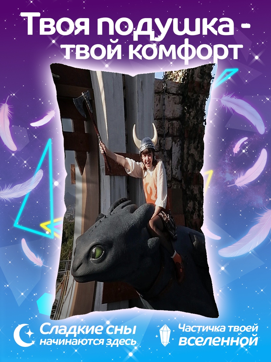 Подушка Иккинг и Беззубик