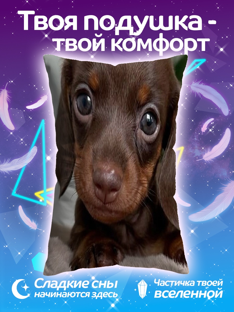 Подушка Щенячьи глазки