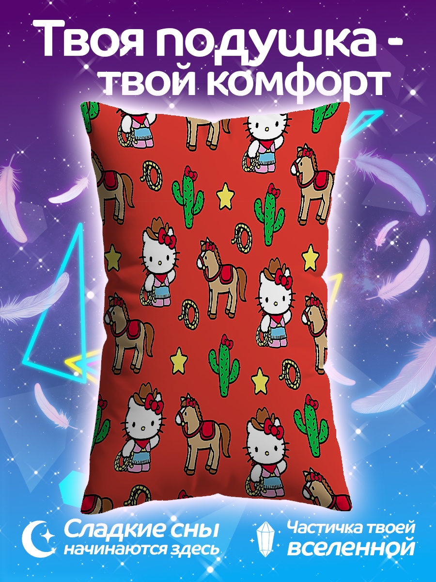 Подушка Хелло Китти ковбой