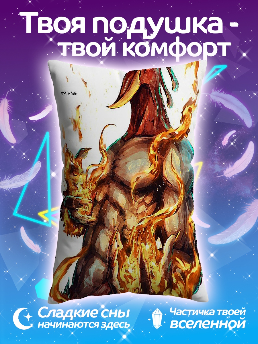 Подушка Огненный феникс