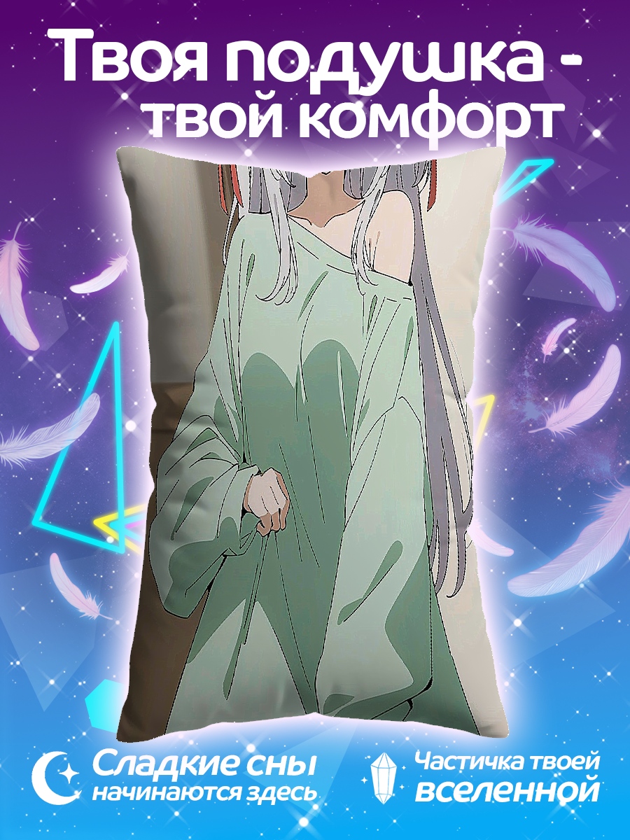 Подушка Девушка в оверсайз кофте
