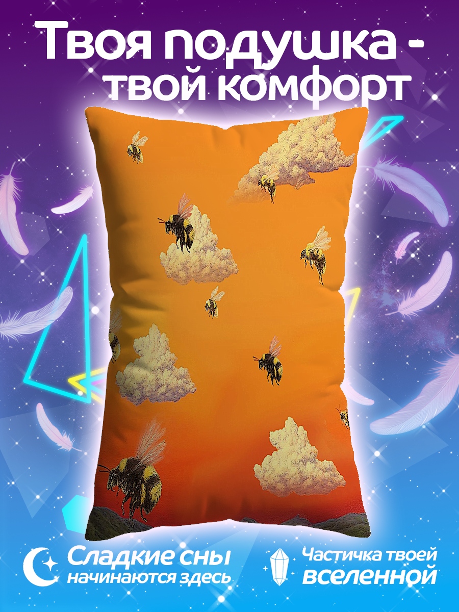 Подушка Пчелы над полем
