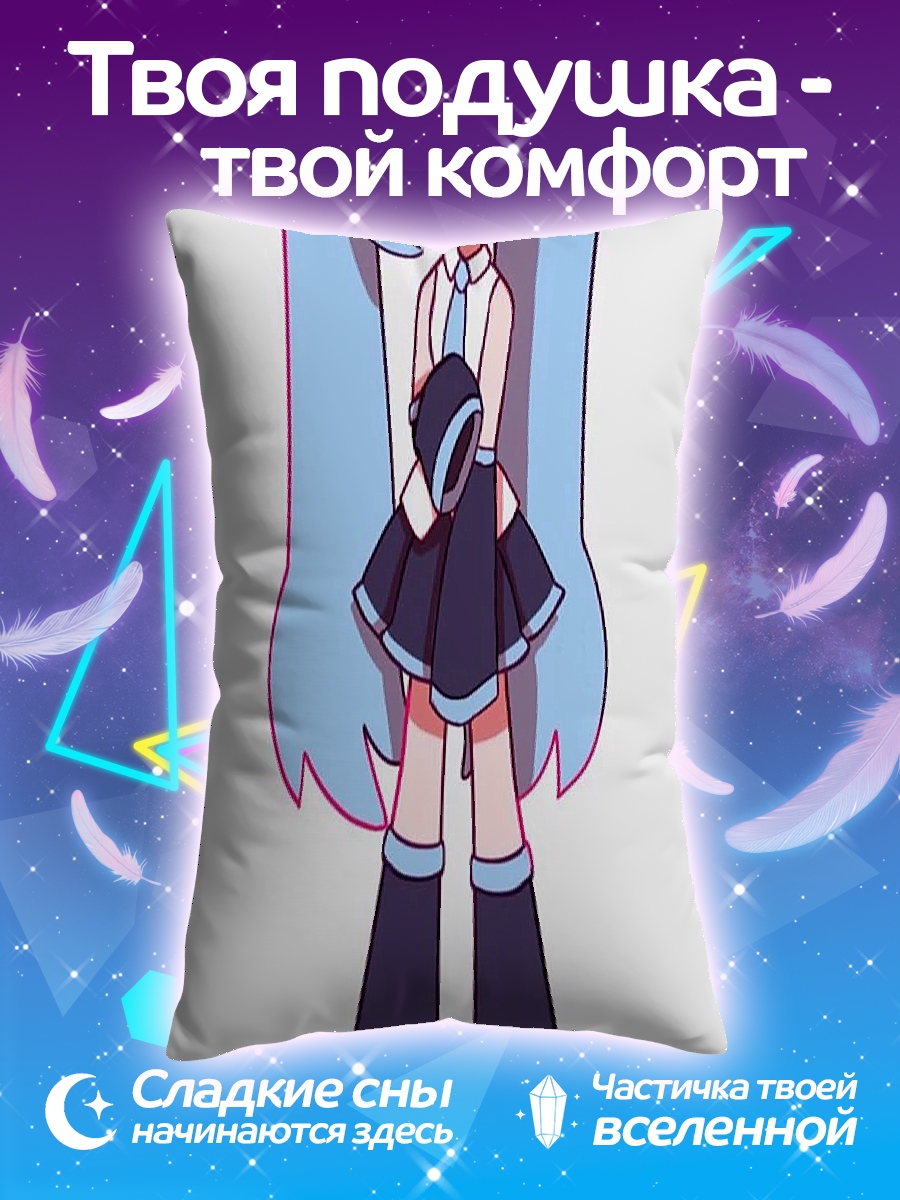 Подушка Мику Хацунэ арт