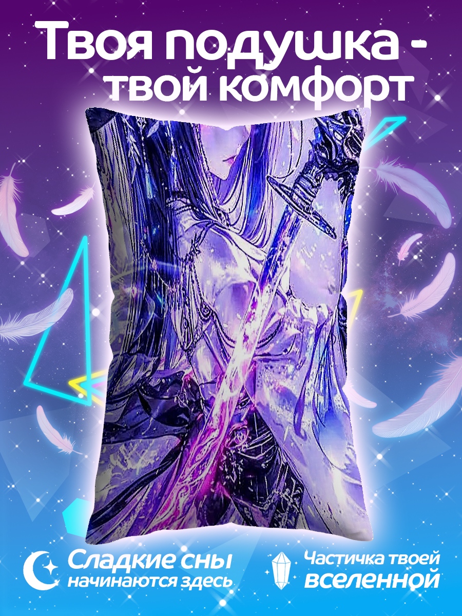 Подушка Девушка самурай