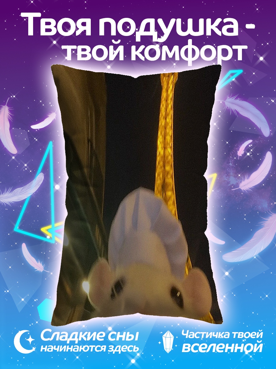Подушка Крыса в Париже