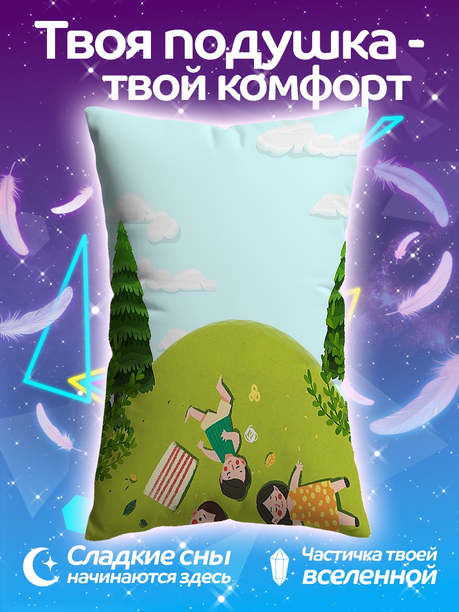Подушка Семейный пикник