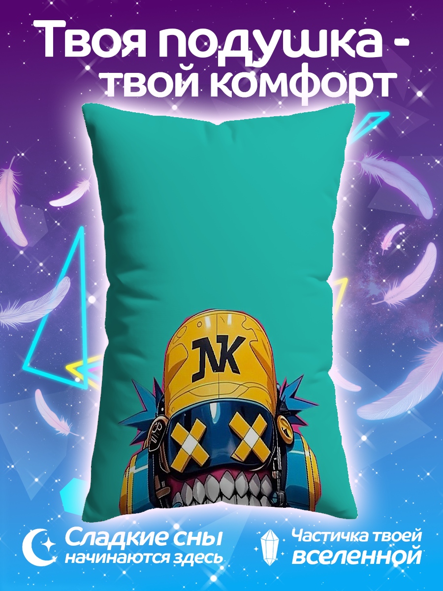 Подушка Киберпанк робот