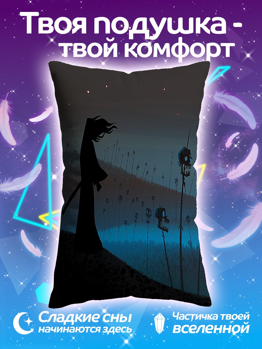 Подушка Самурай в поле