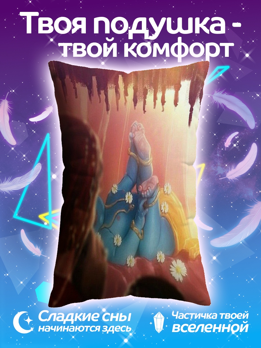 Подушка Синий Кришна
